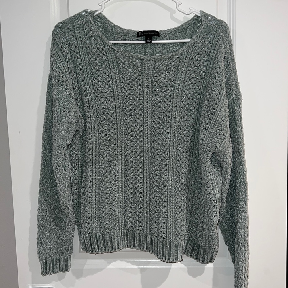 INC International Concepts Cropped Slouchy Sweater Size Small